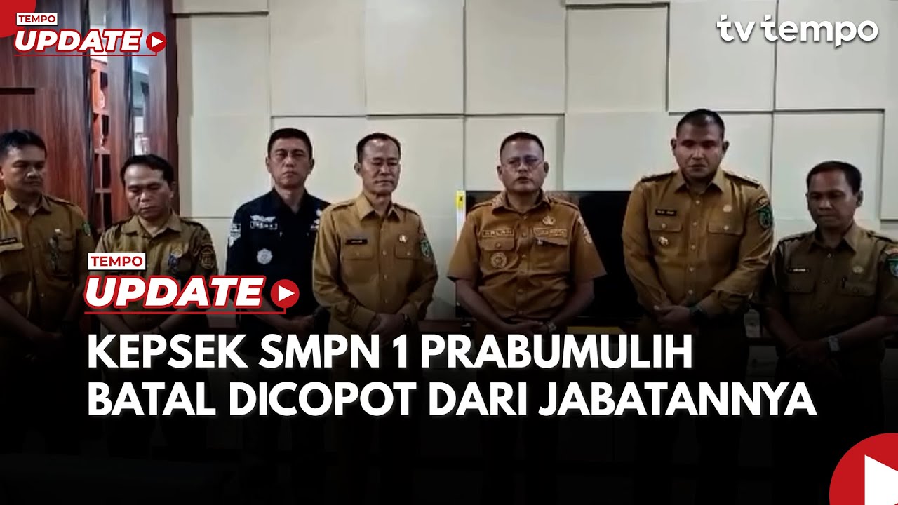 Youtube Thumnail image of : Wali Kota Prabumulih Minta Maaf dan Kepsek Batal Dicopot