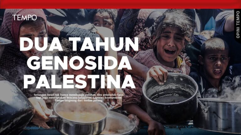 Youtube Thumnail image of : Retorika Hampa Menyikapi Genosida Gaza | Opini Tempo
