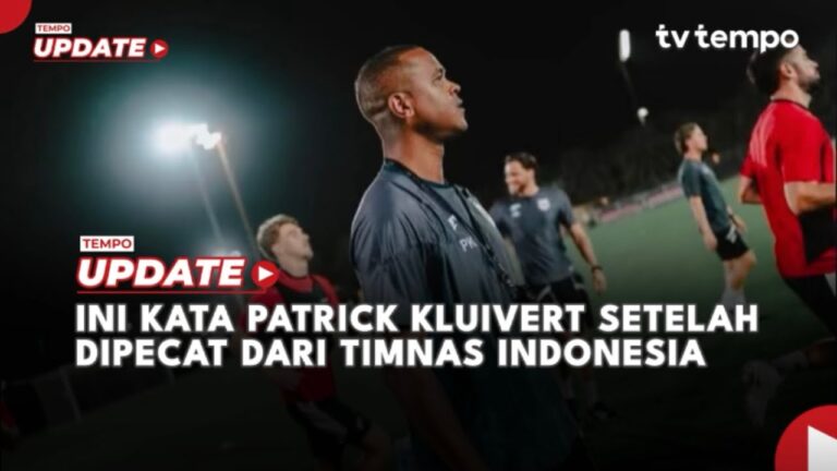 Youtube Thumnail image of : Apa Kata Patrick Kluivert setelah Dipecat dari Timnas Indonesia