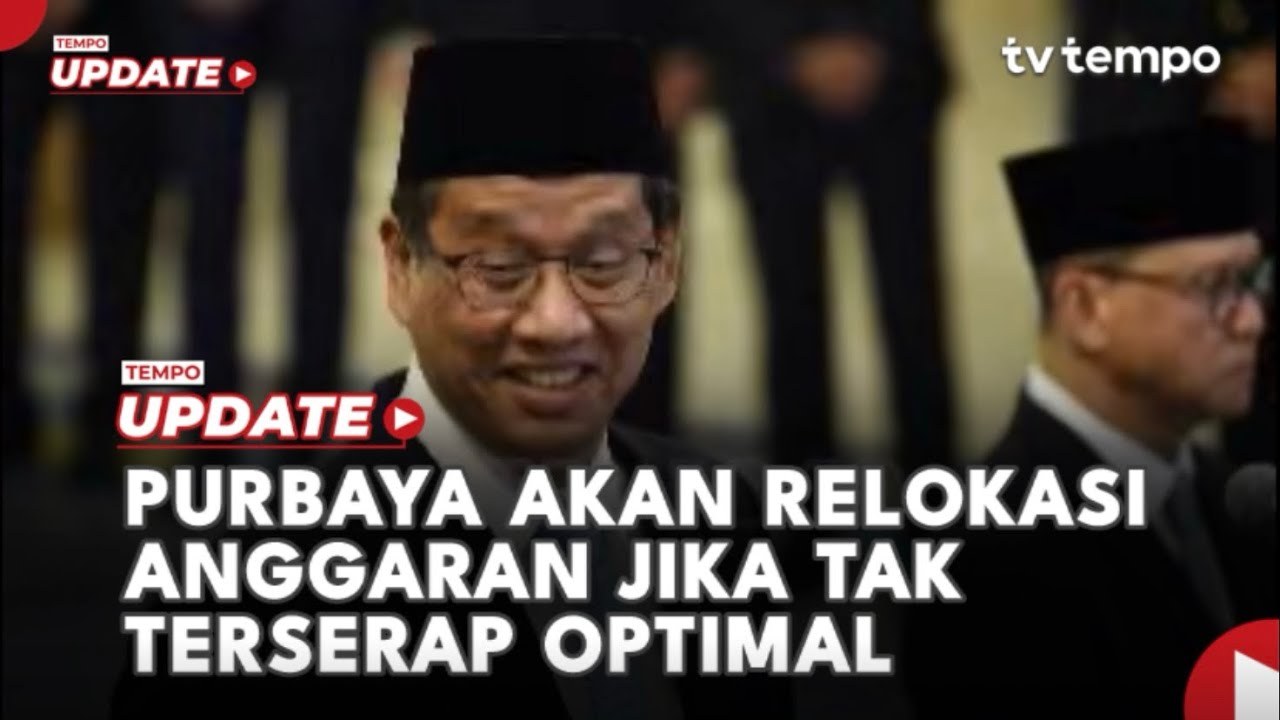 Youtube Thumnail image of : Purbaya akan Realokasi Anggaran Jika Tak Terserap Optimal