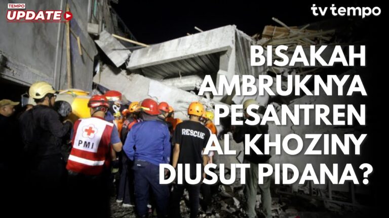 Youtube Thumnail image of : Bisakah Ambruknya Pesantren Al Khoziny Diusut Pidana?