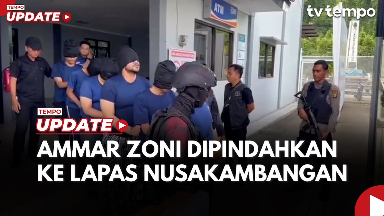 Youtube Thumnail image of : Alasan Ammar Zoni Dkk Dipindahkan ke Lapas Nusakambangan