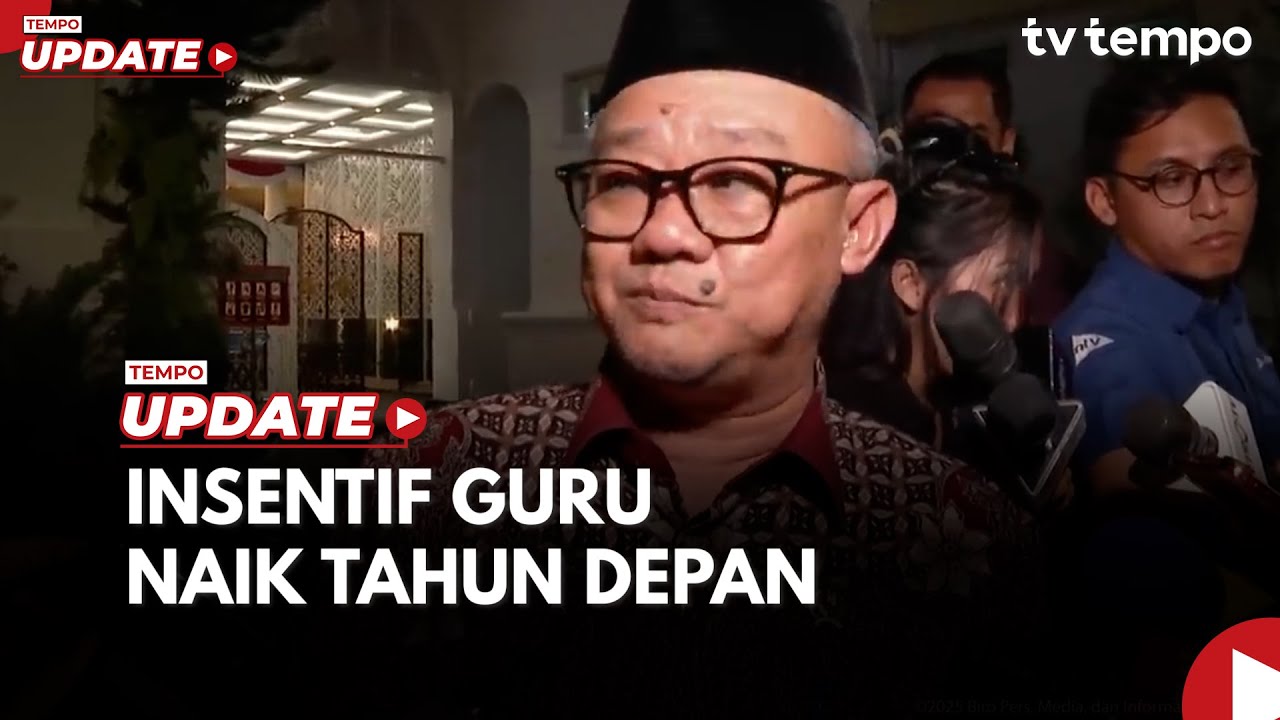 Youtube Thumnail image of : Insentif Guru Honorer Naik Jadi Rp 400 Ribu Mulai 2026