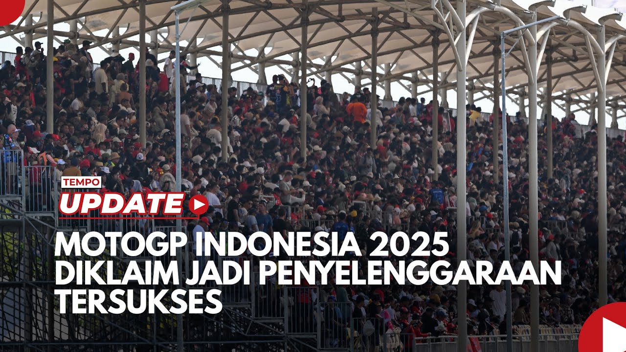 Youtube Thumnail image of : MotoGP Indonesia 2025 Diklaim sebagai Penyelenggaraan Tersukses Dibandingkan Sebelumnya