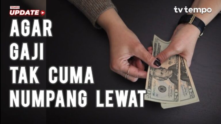 Youtube Thumnail image of : Agar Gaji Tak Cuma Numpang Lewat