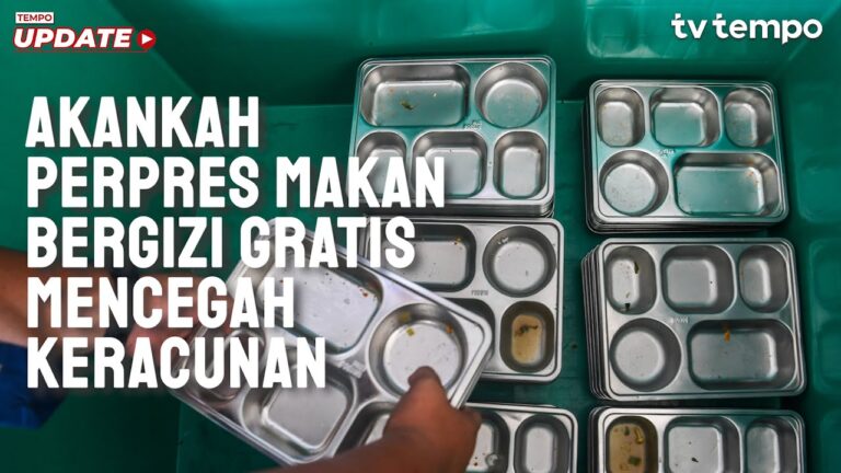 Youtube Thumnail image of : Tempo Eksplainer Akankah Perpres Makan Bergizi Gratis Mencegah Keracunan