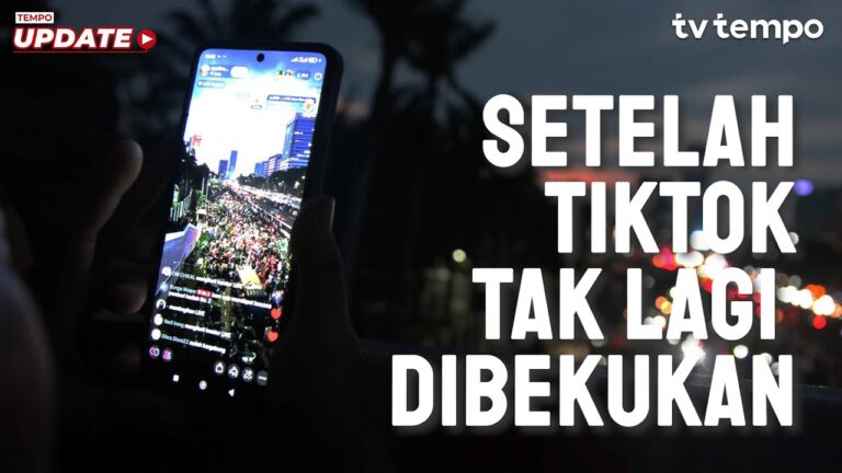 Youtube Thumnail image of : Tempo Eskplainer Setelah TikTok Tak Lagi Dibekukan