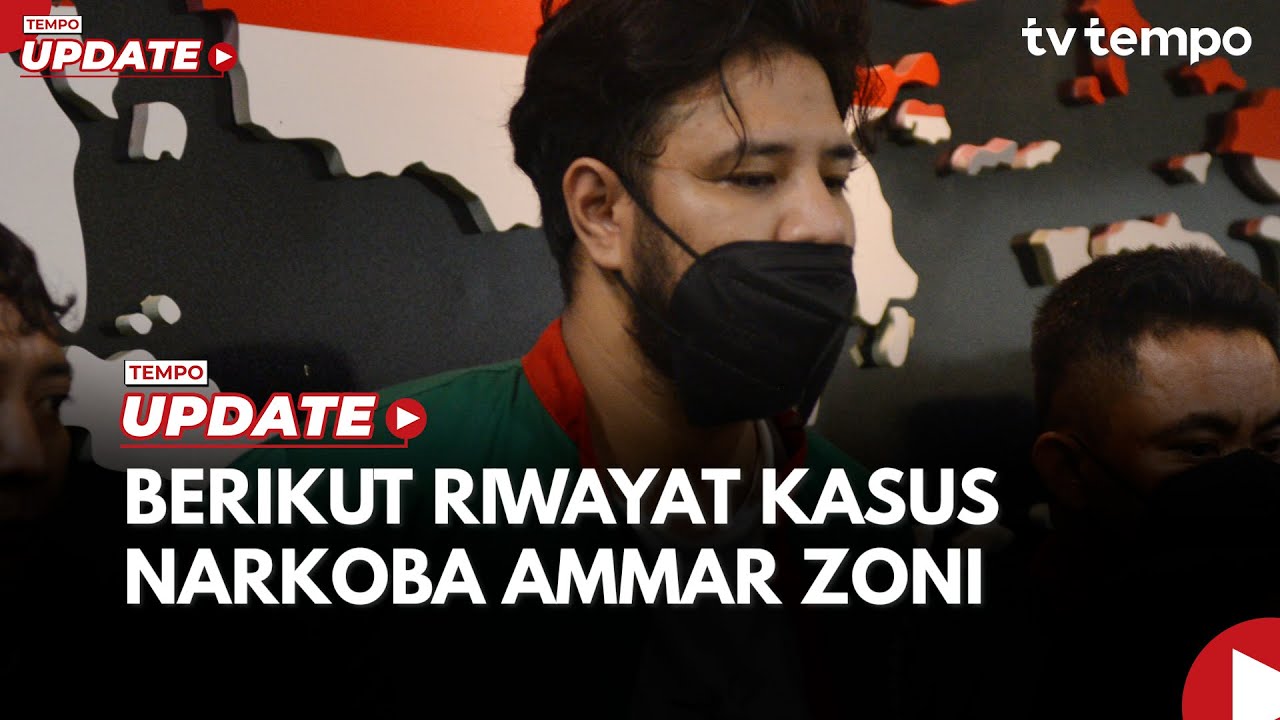 Youtube Thumnail image of : Terancam Hukuman Mati Berikut Riwayat Kasus Narkoba Ammar Zoni