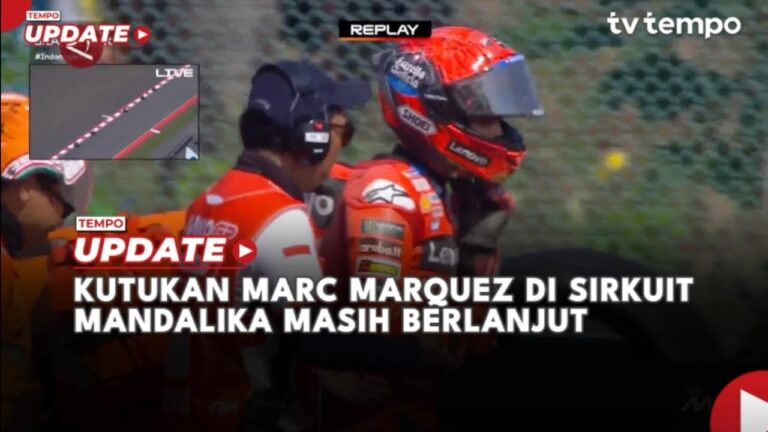 Youtube Thumnail image of : Kutukan Marc Marquez di Sirkuit Mandalika Masih Berlanjut, Fans Kecewa