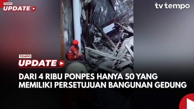 Youtube Thumnail image of : Prabowo Minta Seluruh Bangunan Ponpes di Indonesia Dievaluasi