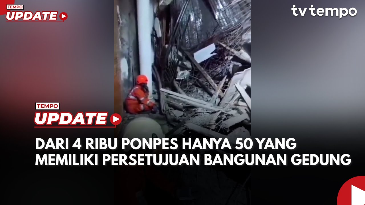 Youtube Thumnail image of : Prabowo Minta Seluruh Bangunan Ponpes di Indonesia Dievaluasi
