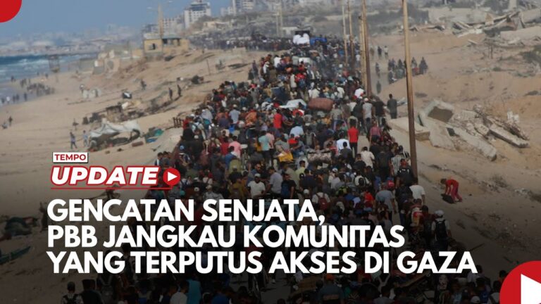 Youtube Thumnail image of : Gencatan Senjata, PBB Jangkau Komunitas yang Terputus Akses di Gaza