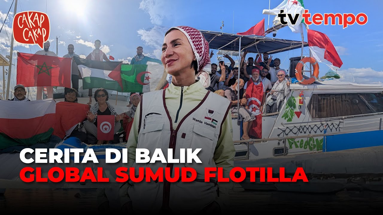 Youtube Thumnail image of : Perjalanan Kemanusiaan Wanda Hamidah Menembus Blokade Israel ke Gaza | Cakap-Cakap