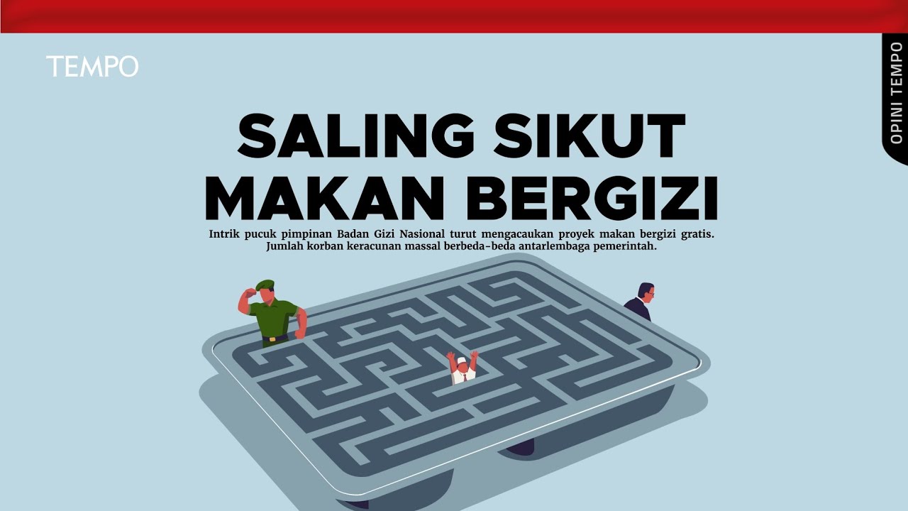 Youtube Thumnail image of : Para Penjilat Makan Bergizi Gratis | Opini Tempo