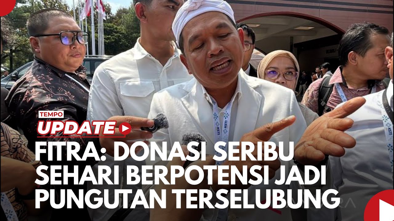 Youtube Thumnail image of : FITRA Donasi Seribu Sehari Dedi Mulyadi Berpotensi Jadi Pungutan Terselubung