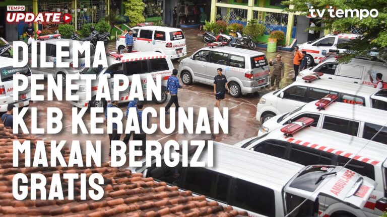 Youtube Thumnail image of : Dilema Penetapan KLB Keracunan Makan Bergizi Gratis
