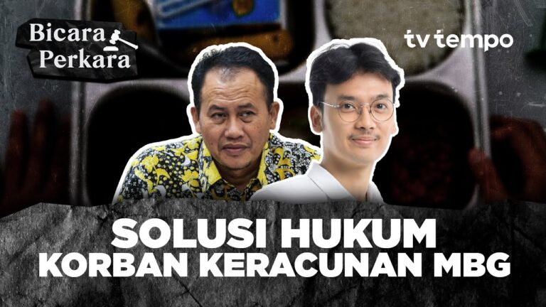 Youtube Thumnail image of : Potensi Pidana Keracunan MBG | Bicara Perkara