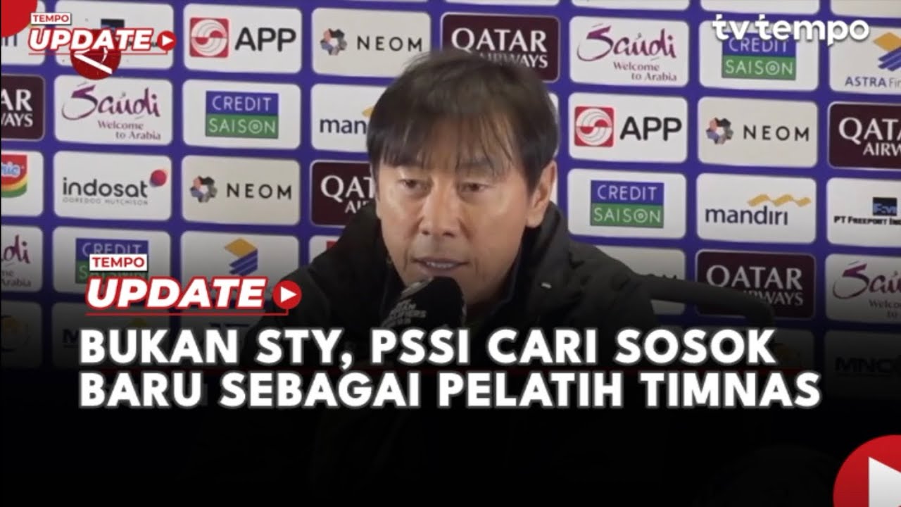 Youtube Thumnail image of : Bukan STY, PSSI Cari Sosok Baru Sebagai Pelatih Timnas
