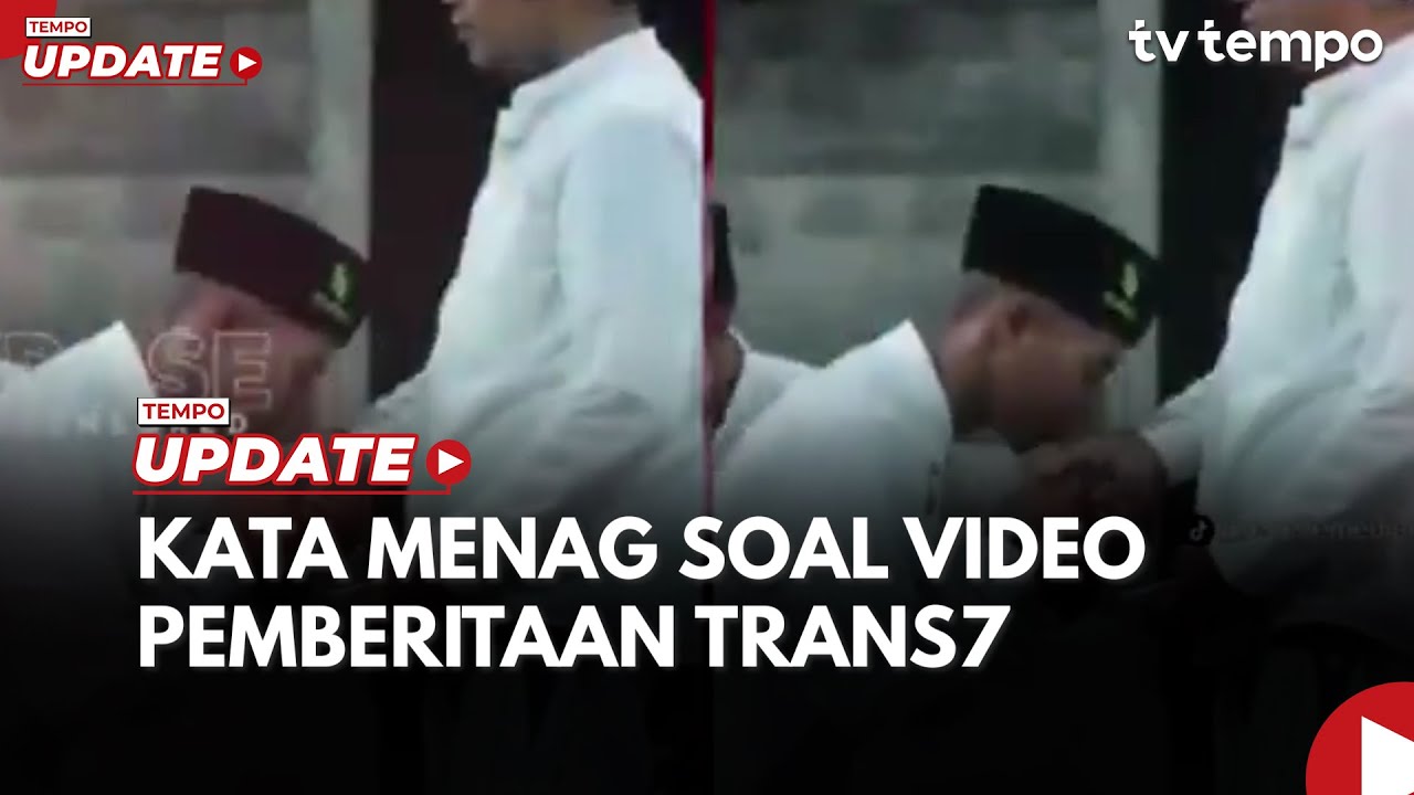 Youtube Thumnail image of : Menag Buka Suara perihal Kontroversi Liputan Trans7