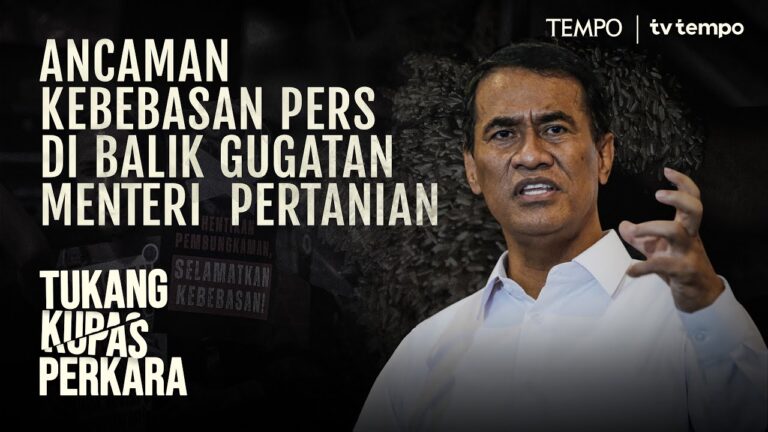 Youtube Thumnail image of : Amran Sulaiman Menggugat Tempo Rp 200 Miliar | Tukang Kupas Perkara