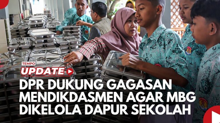 Youtube Thumnail image of : DPR Dukung Gagasan Menteri Abdul Mu'ti Agar MBG Dikelola Dapur Sekolah