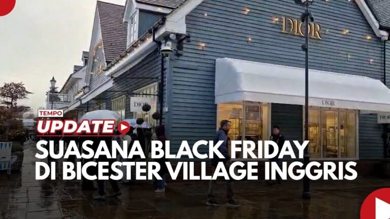 Youtube Thumnail image of : Suasana Black Friday di Bicester Village Inggris