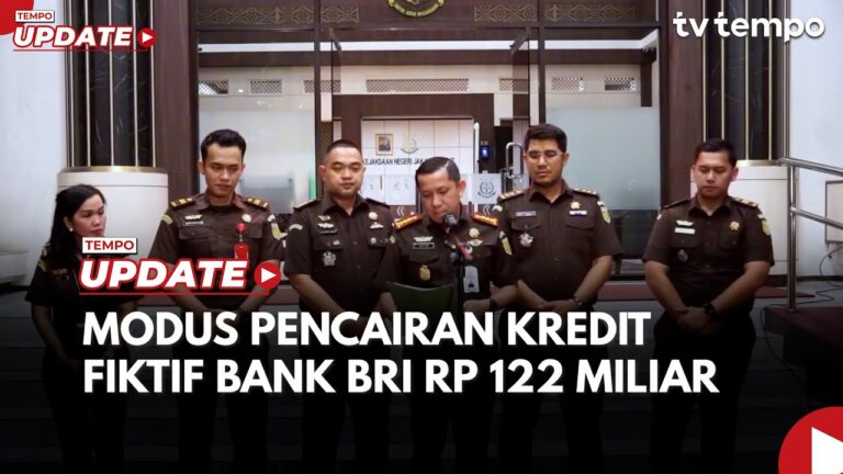 Youtube Thumnail image of : Modus Pencairan Kredit Bank BRI Rp 122 Miliar Menggunakan SPK Fiktif