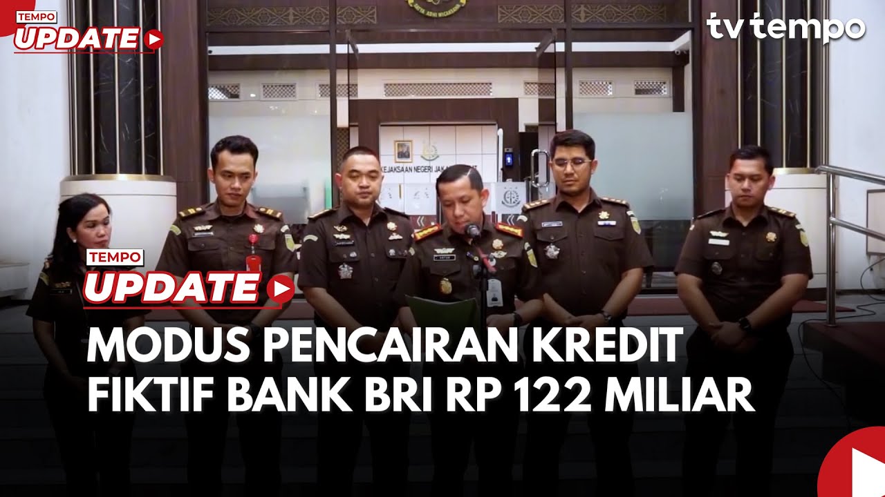 Youtube Thumnail image of : Modus Pencairan Kredit Bank BRI Rp 122 Miliar Menggunakan SPK Fiktif