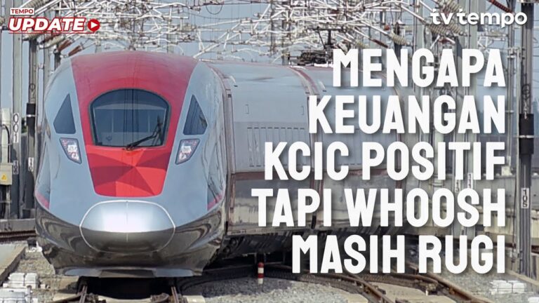 Youtube Thumnail image of : Tempo Eksplainer: Mengapa Keuangan KCIC Positif Tapi Whoosh Masih Rugi