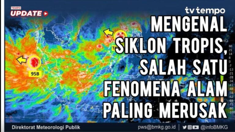 Youtube Thumnail image of : Eksplainer: Mengenal Siklon Tropis, yang sebabkan Bencana Banjir Bandang Sumatera