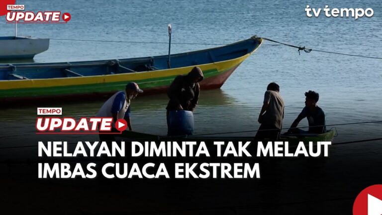 Youtube Thumnail image of : KKP Minta Nelayan Tak Melaut Imbas Siklon Tropis FINA