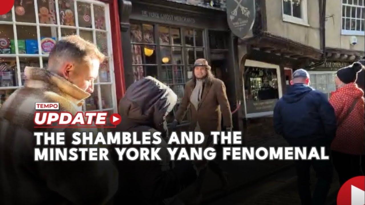 Youtube Thumnail image of : The Shambles and The Minster York yang Fenomenal