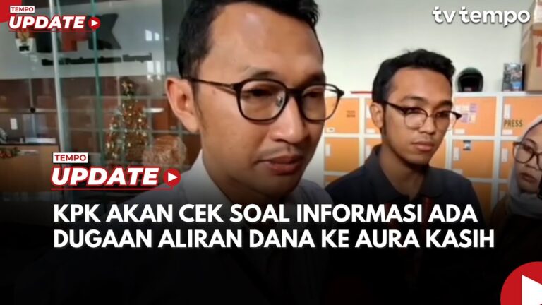 Youtube Thumnail image of : KPK akan Cek Informasi Dugaan Aliran Uang RK ke Aura Kasih soal Kasus BJB