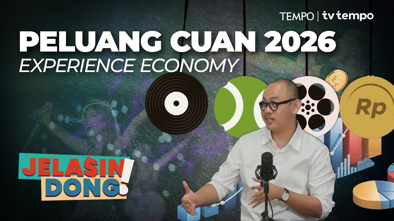 Youtube Thumnail image of : Tren Experience Economy, Rekreasi Mendorong Ekonomi? | Jelasin Dong!