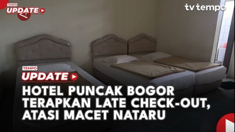 Youtube Thumnail image of : Hotel Puncak Bogor Terapkan Late Check-out, Atasi Macet Nataru