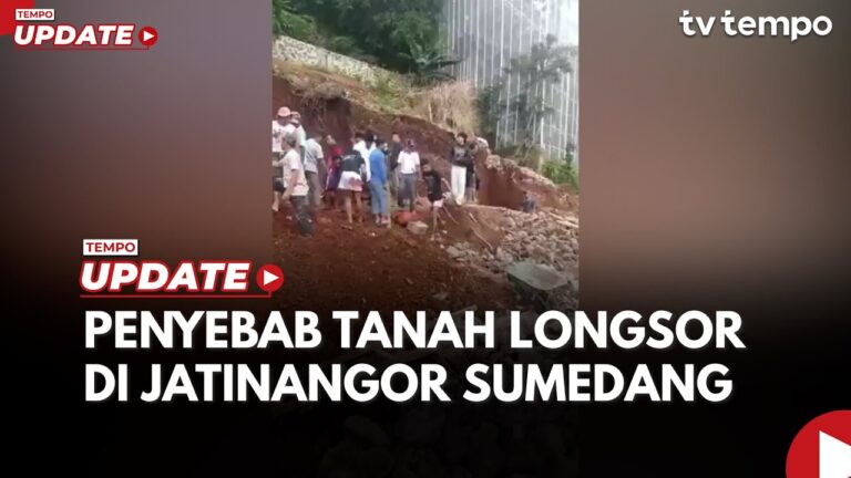 Youtube Thumnail image of : Bupati Sumedang Klaim Proyek TPT Tanpa Izin Picu Longsor di Jatinangor