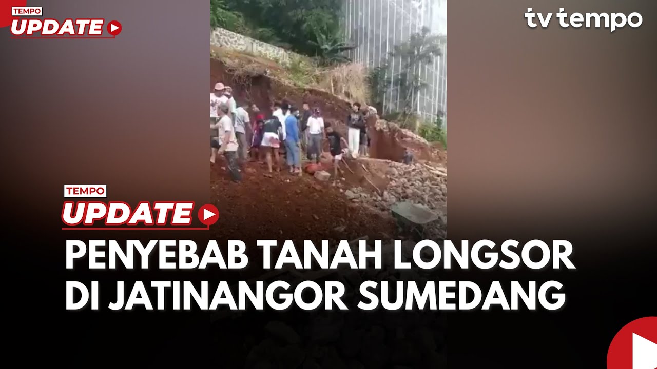 Youtube Thumnail image of : Bupati Sumedang Klaim Proyek TPT Tanpa Izin Picu Longsor di Jatinangor
