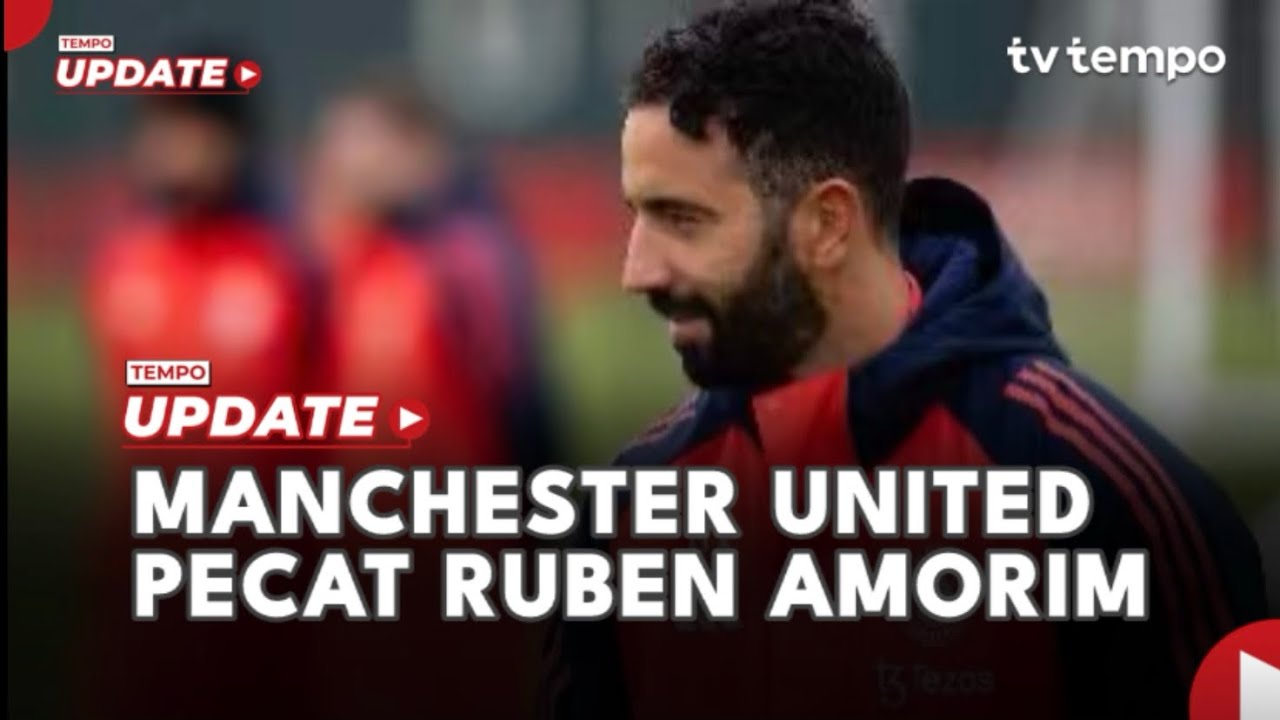 Youtube Thumnail image of : Manchester United Pecat Ruben Amorim