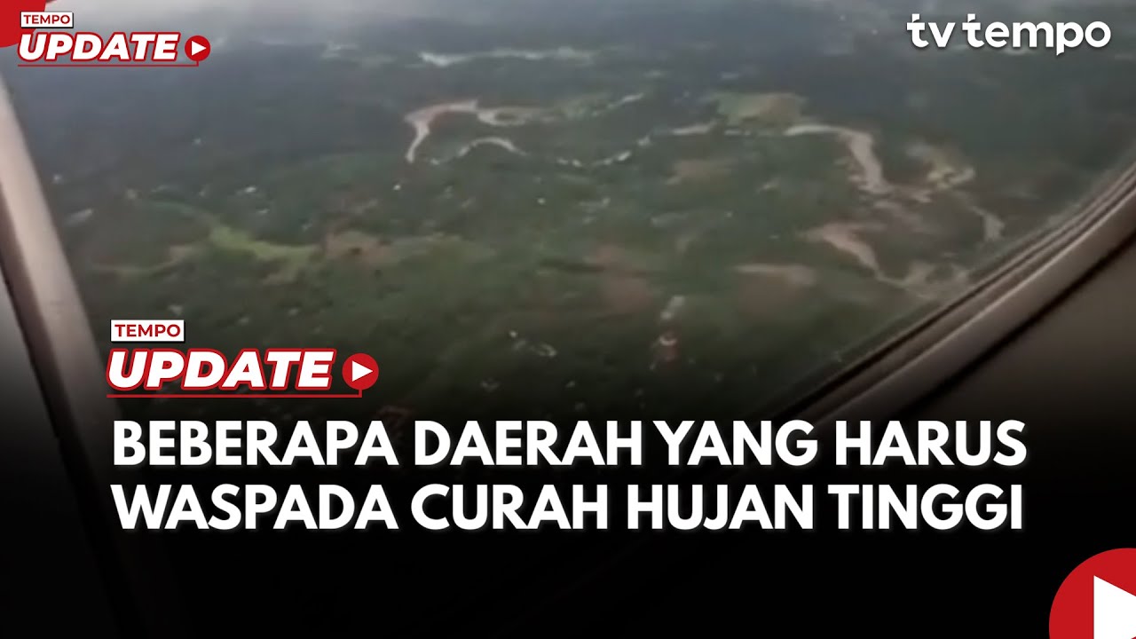 Youtube Thumnail image of : BMKG Prediksi Mayoritas Jabar Hujan Menengah 1-10 Februari
