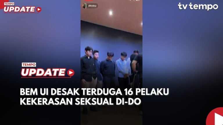 Youtube Thumnail image of : BEM UI Desak Terduga 16 Pelaku Kekerasan Seksual di-DO