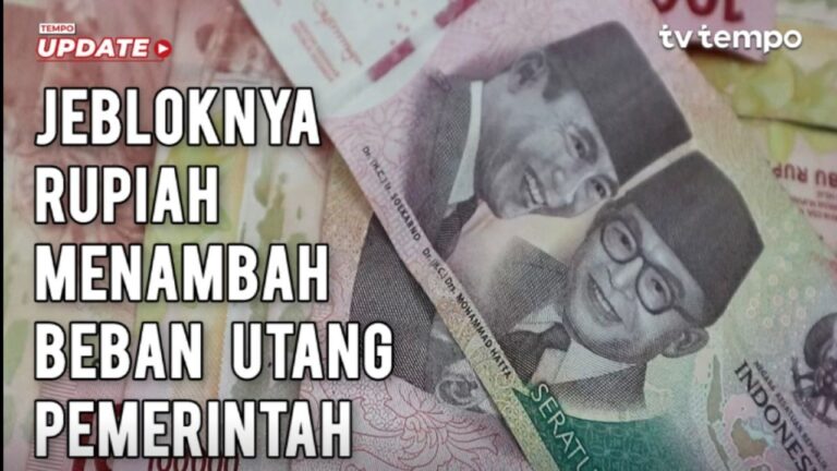 Youtube Thumnail image of : Bagaimana Jebloknya Rupiah Menambah Beban Utang Pemerintah