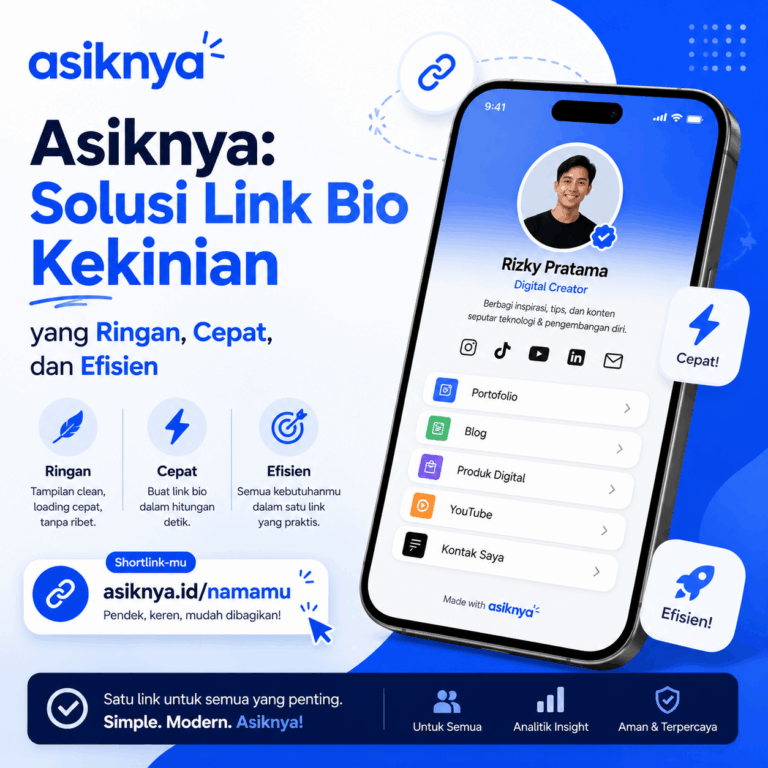 jadi cepet pake shortlink asiknya